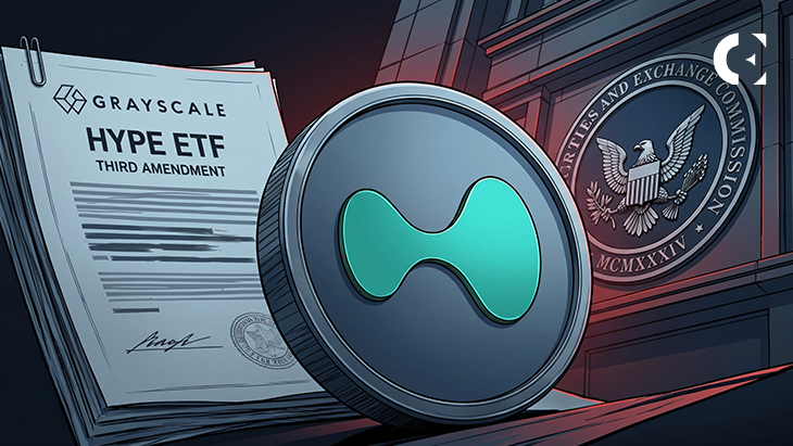 Grayscale продвигает предложенный HYPE ETF с третьей поправкой SEC