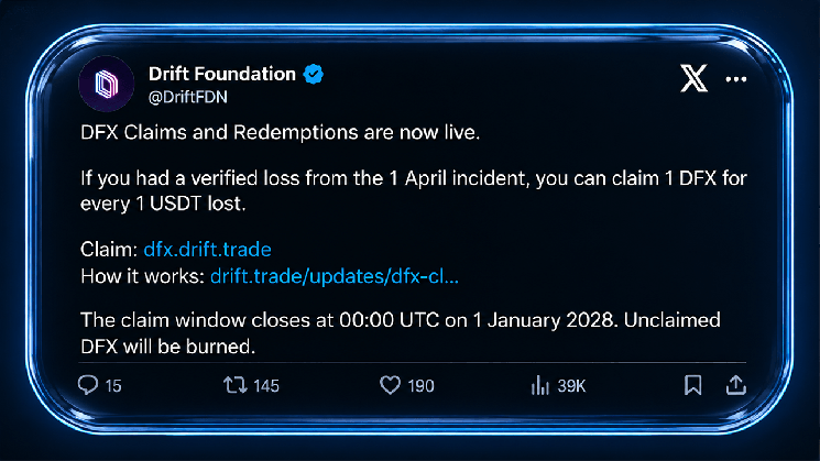 
			Жертвы взлома Drift получают свои деньги обратно &mdash; по 1 центу за раз		