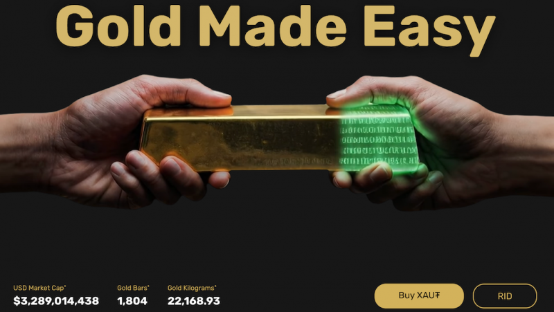 Tether замедлила закупки золота для обеспечения USDT